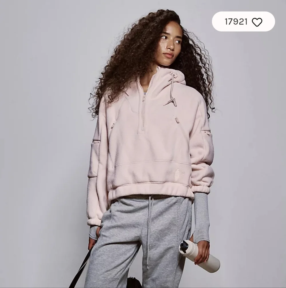 FP Movement Free People Wild and Free Pullover size L color is Cashmere / Cream - Picture 5 of 17